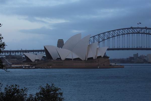 Mrs. Macquarie's Point - Royal Botanic Garden Sydney (24/10/2014)