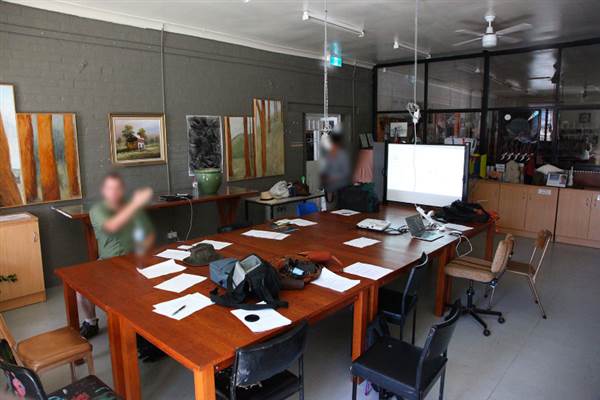 Cootamundra Arts Centre - Cootamundra Arts Centre. Great location for production centre or home base. (16/12/2014)