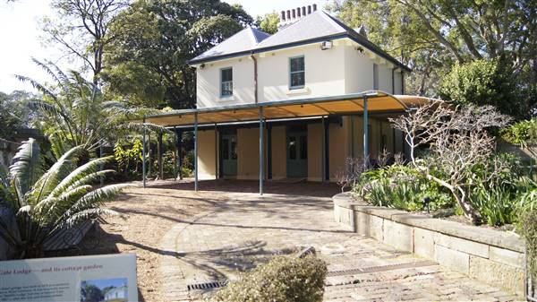 Lion Gate Lodge - Royal Botanic Garden Sydney (13/08/2015 - Credits: Shannon Wheeler)