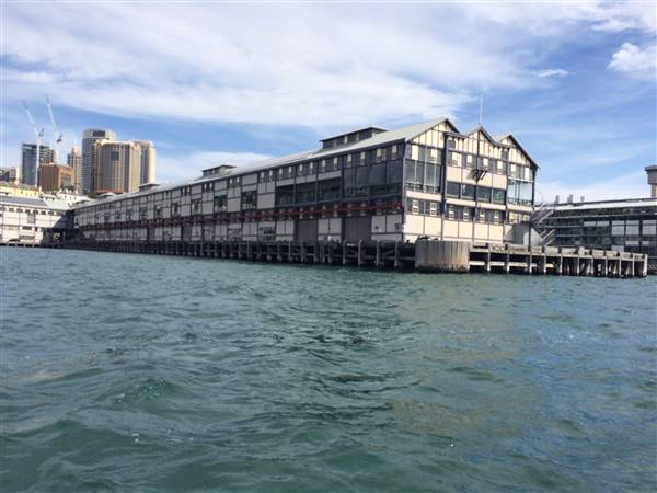 Walsh Bay - Sydney Harbour from the water (4/10/2015 - Credits: Shannon Wheeler)