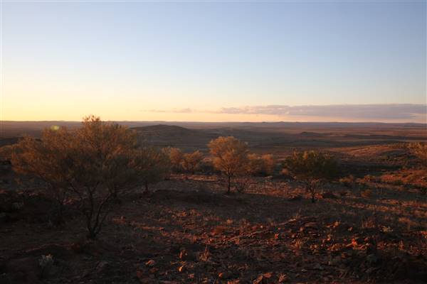 Broken Hill Sculptures Site and Living Desert (22/06/2017)