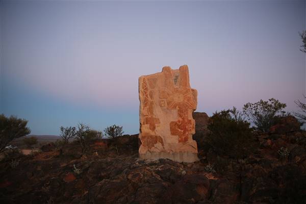 Broken Hill Sculptures Site and Living Desert (22/06/2017)