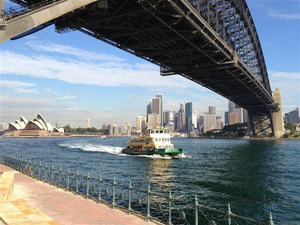Sydney Harbour Bridge - View from near Iconic Luna Park (14/07/2014 - Credits: Shannon Wheeler)