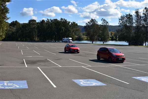 Roads & Parking Lots - Sydney International Regatta Centre (2/08/2018 - Credits: SIRC)