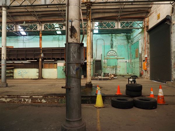 The Paint Sheds aka The North Eveleigh Railway Paint Shop (21/01/2020 - Credits: Kiera Archer @thelocationcollectiveaus)