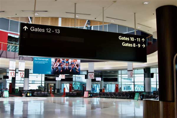 Sydney Airport Domestic Terminals various (19/11/2020 - Credits: Screen NSW)