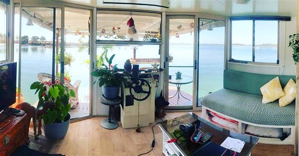 Houseboat Cruiser at Yamba Marina (1/12/2020 - Credits: Deb Morris)