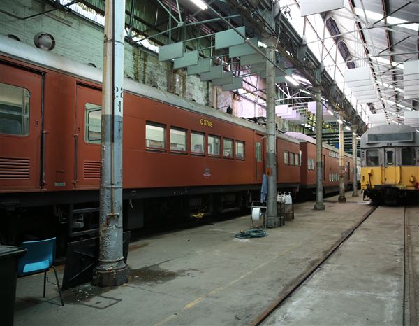 Vintage Passenger Train Carriages (Various) The Paint Sheds (4/09/2018 - Credits: Lisa Scope)