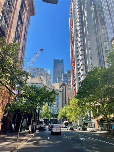 Sydney CBD - Elizabeth Street (17/10/2021 - Credits: Cheryl Conway)