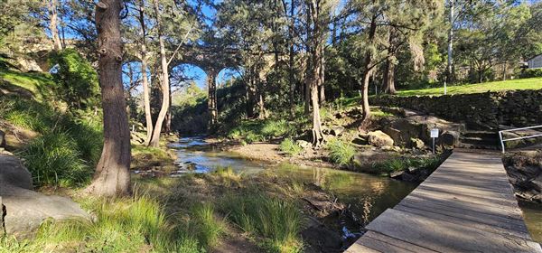 Stonequarry Creek Railway Viaduct (9/06/2024 - Credits: Kim McGuinness & Kersti Martin)