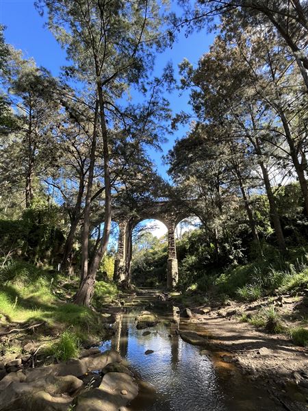 Stonequarry Creek Railway Viaduct (9/06/2024 - Credits: Kim McGuinness & Kersti Martin)