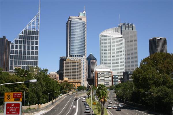 Sydney City CBD Skyline (11/03/2013 5:05:24 AM)