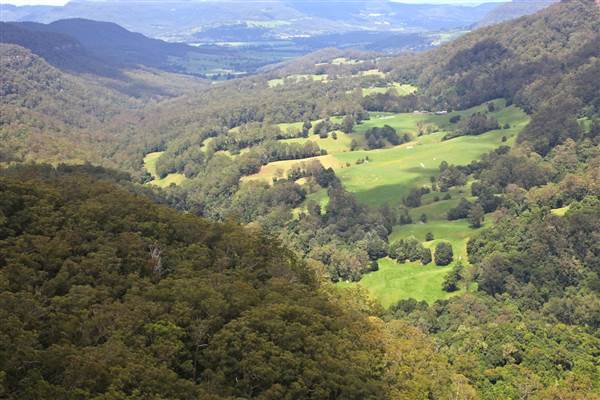 Hindmarsh Lookout, Belmore Falls - Morton National Park (18/06/2013)
