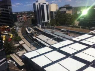 Parramatta Train Station - Taken from Parramatta Council offices (11/01/2012 - Credits: Nick Wright)