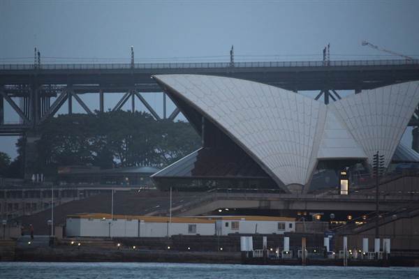 Mrs. Macquarie's Point - Royal Botanic Garden Sydney (24/10/2014)