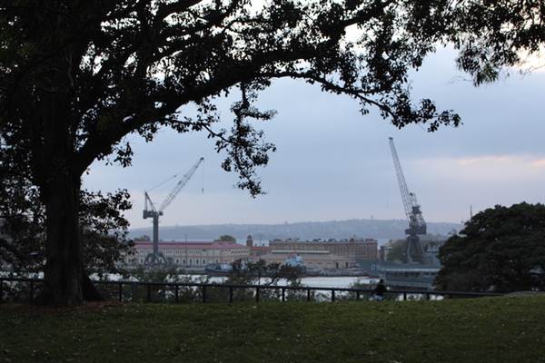 Mrs. Macquarie's Point - Royal Botanic Garden Sydney (24/10/2014)