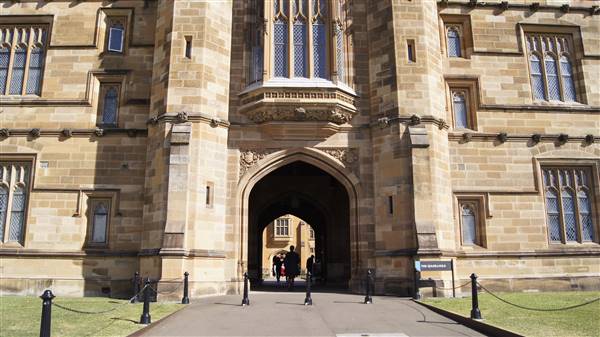 The Quadrangle Building - Sydney University (17/08/2015)