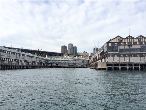 Walsh Bay - Sydney Harbour from the water (4/10/2015 - Credits: Shannon Wheeler)