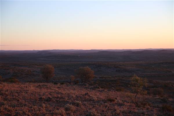 Broken Hill Sculptures Site and Living Desert (22/06/2017)
