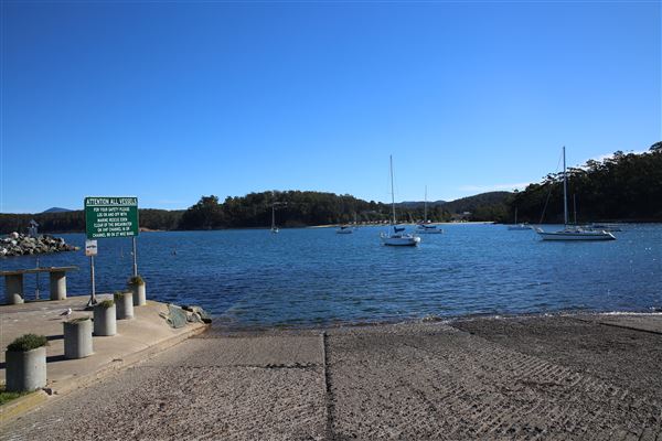 Quarantine Bay Boat Ramp & Beach Cottages (4/08/2018 - Credits: Lisa Scope)