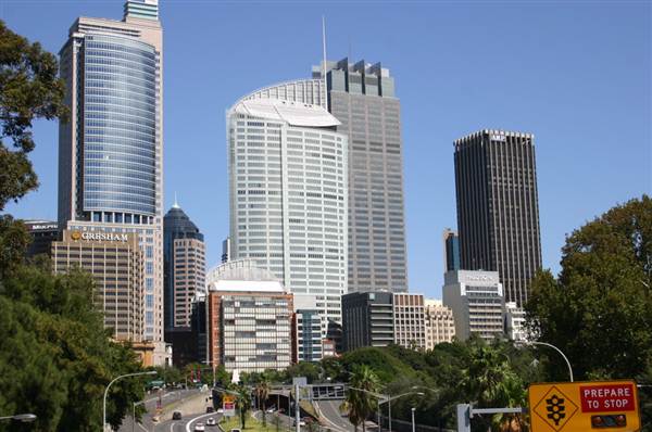 Sydney City CBD Skyline (11/03/2013 5:05:26 AM)