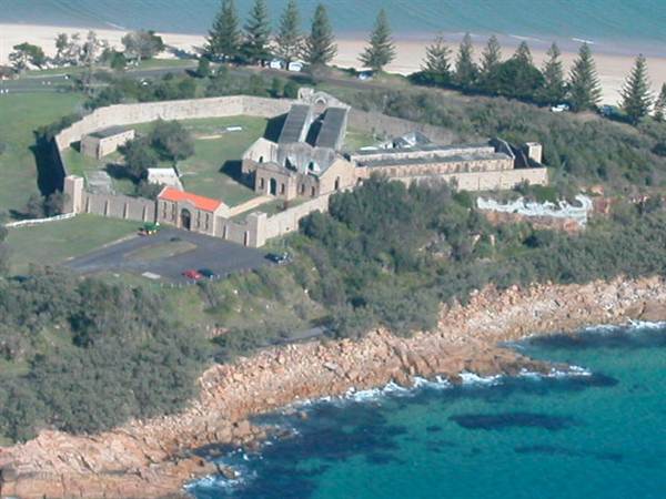 Trial Bay Gaol, Arakoon National Park - Aerial Shots (11/03/2013 11:26:47 AM)