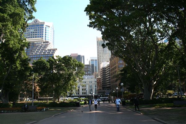 Hyde Park and Archibald Fountain - Sydney CBD (11/03/2013 1:10:09 PM)