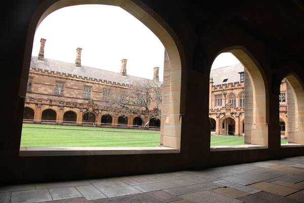 The Quadrangle Building - Sydney University (26/11/2013)
