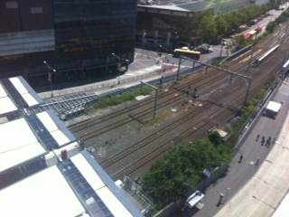 Parramatta Train Station - Taken from Parramatta Council offices (11/01/2012 - Credits: Nick Wright)