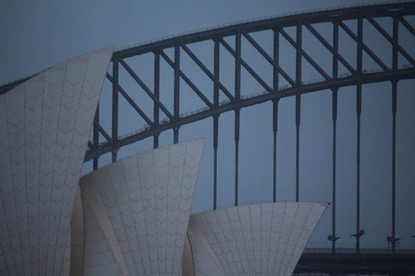 Mrs. Macquarie's Point - Royal Botanic Garden Sydney (24/10/2014)