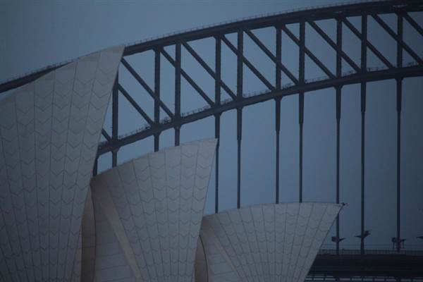 Mrs. Macquarie's Point - Royal Botanic Garden Sydney (24/10/2014)