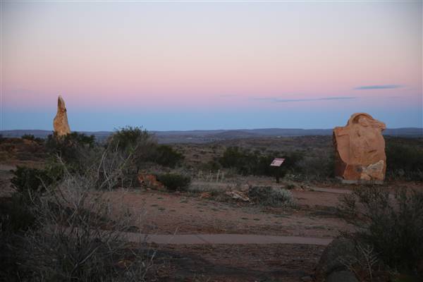 Broken Hill Sculptures Site and Living Desert (22/06/2017)