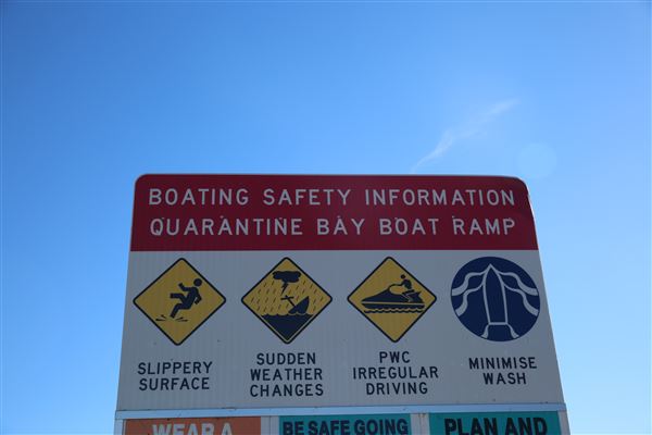 Quarantine Bay Boat Ramp & Beach Cottages (4/08/2018 - Credits: Lisa Scope)