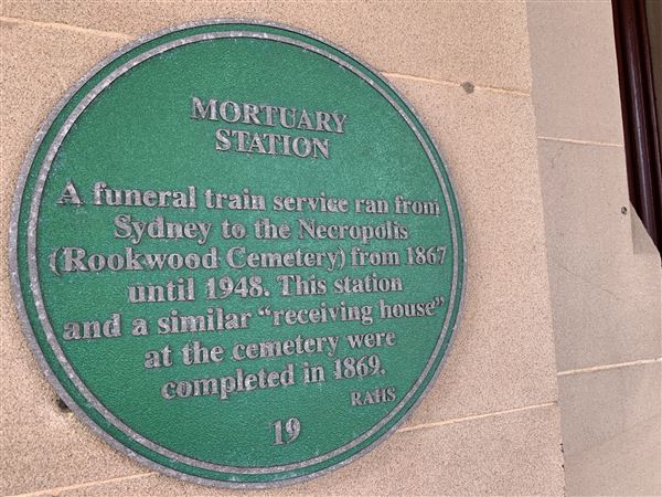 Mortuary Railway Station – aka Regent Street Railway Station (26/07/2019 - Credits: Mechele Axford Screen NSW)
