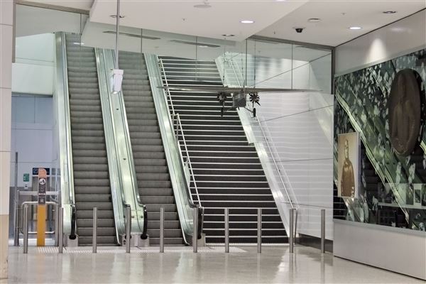 Sydney Airport International Terminal 1 various (19/11/2020 - Credits: Screen NSW)