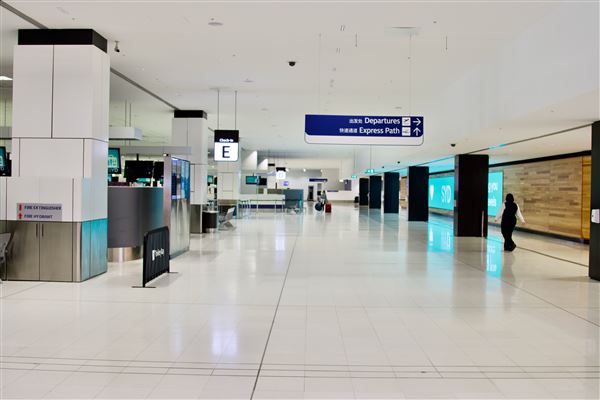 Sydney Airport International Terminal 1 various (19/11/2020 - Credits: Screen NSW)
