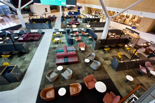 Sydney Airport International Terminal 1 various (19/11/2020 - Credits: Screen NSW)