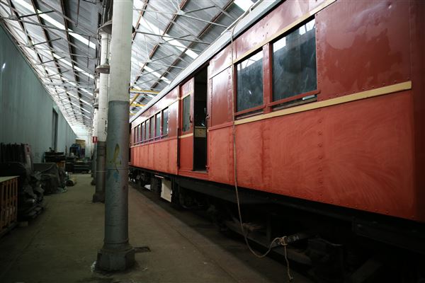 Vintage Passenger Train Carriages (Various) The Paint Sheds (4/09/2018 - Credits: Lisa Scope)