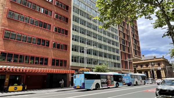 Sydney CBD - Elizabeth Street (24/01/2024 - Credits: Shannon Wheeler)