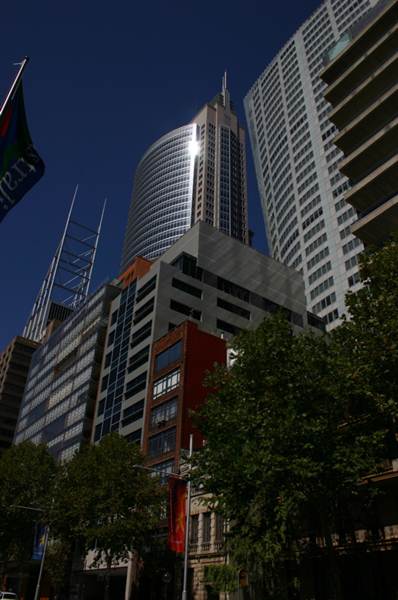 Sydney CBD - Macquarie Street (10/03/2013 10:02:10 PM)