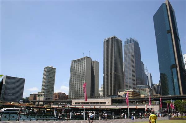 Sydney City CBD Skyline (11/03/2013 5:05:28 AM)