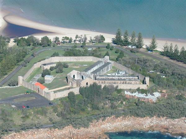 Trial Bay Gaol, Arakoon National Park - Aerial Shots (11/03/2013 11:26:48 AM)