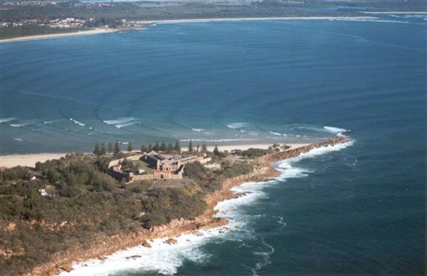 Trial Bay Gaol, Arakoon National Park - Aerial Shots (11/03/2013 11:27:00 AM)