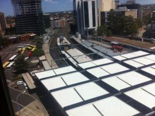 Parramatta Train Station - Taken from Parramatta Council offices (11/01/2012 - Credits: Nick Wright)
