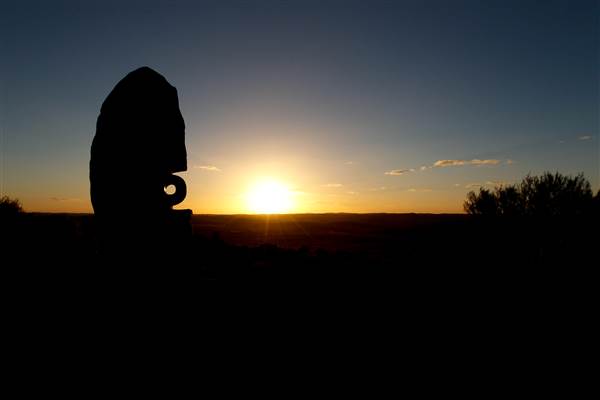 Broken Hill Sculptures Site and Living Desert (1/05/2012 - Credits: Cathy Hattersley)