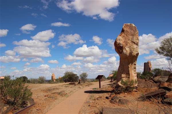 Broken Hill Sculptures Site and Living Desert (13/09/2013 - Credits: Lyndall Roberts)