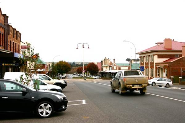 Crookwell - Town near Hopeful Ranch Olive Farm. (6/03/2014 - Credits: Keira Archer for Luke Torrevillas)