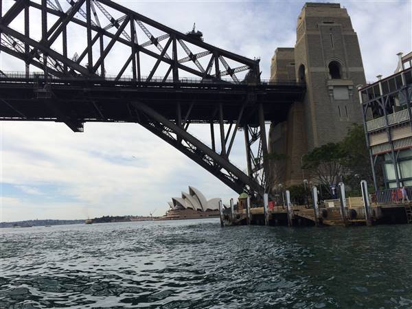 Walsh Bay - Sydney Harbour from the water (4/10/2015 - Credits: Shannon Wheeler)