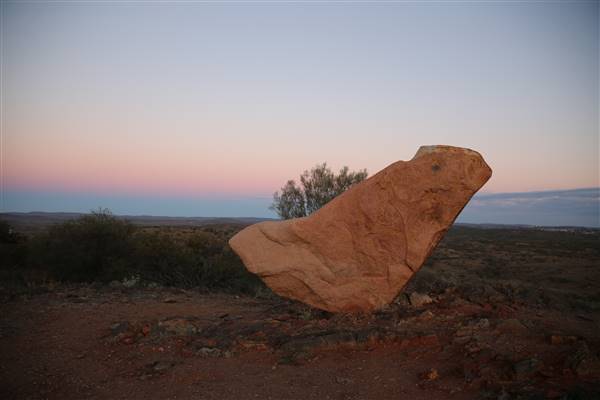 Broken Hill Sculptures Site and Living Desert (22/06/2017)