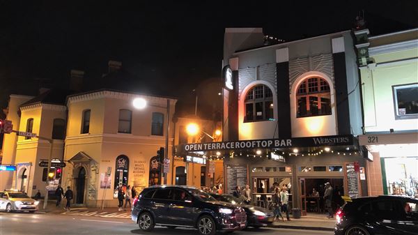 Newtown - Newtown at Night (5/08/2018 - Credits: Shannon Wheeler)